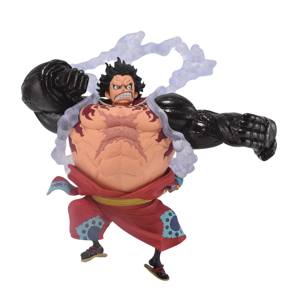 One Piece King Of Artist Luffy Gear4 Wano Country Figure 