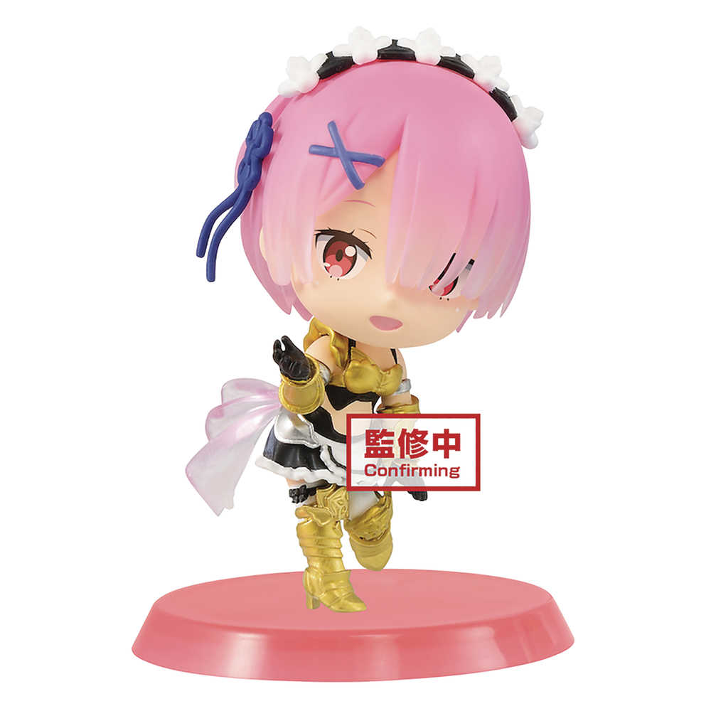 Re Zero Starting Life In Another World Chibikyun Ram Figure 