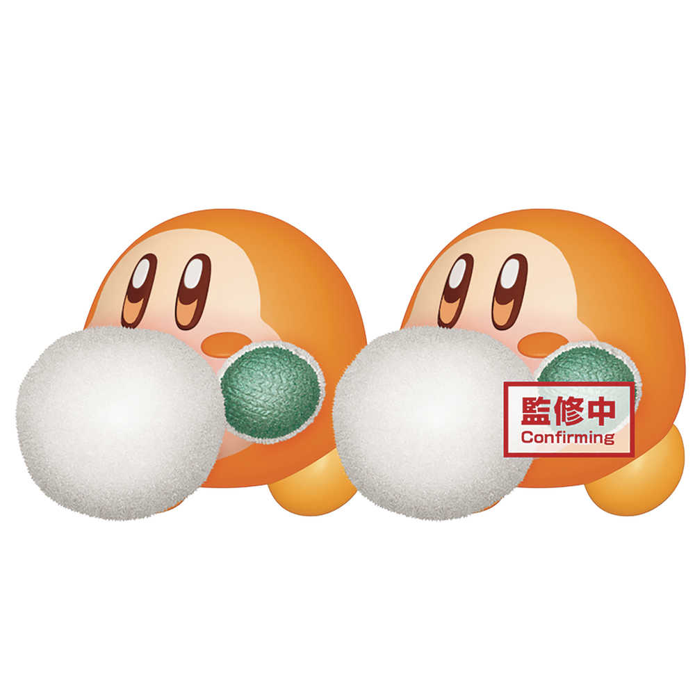 Kirby Fluffy Puffy Mine Play In The Snow Waddle Dee V2 Figure (