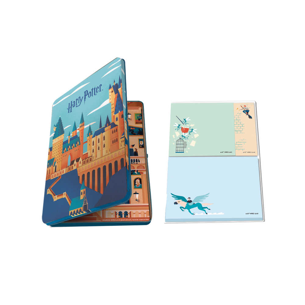 Harry Potter Exploring Hogwarts Sticky Note Tin Set 