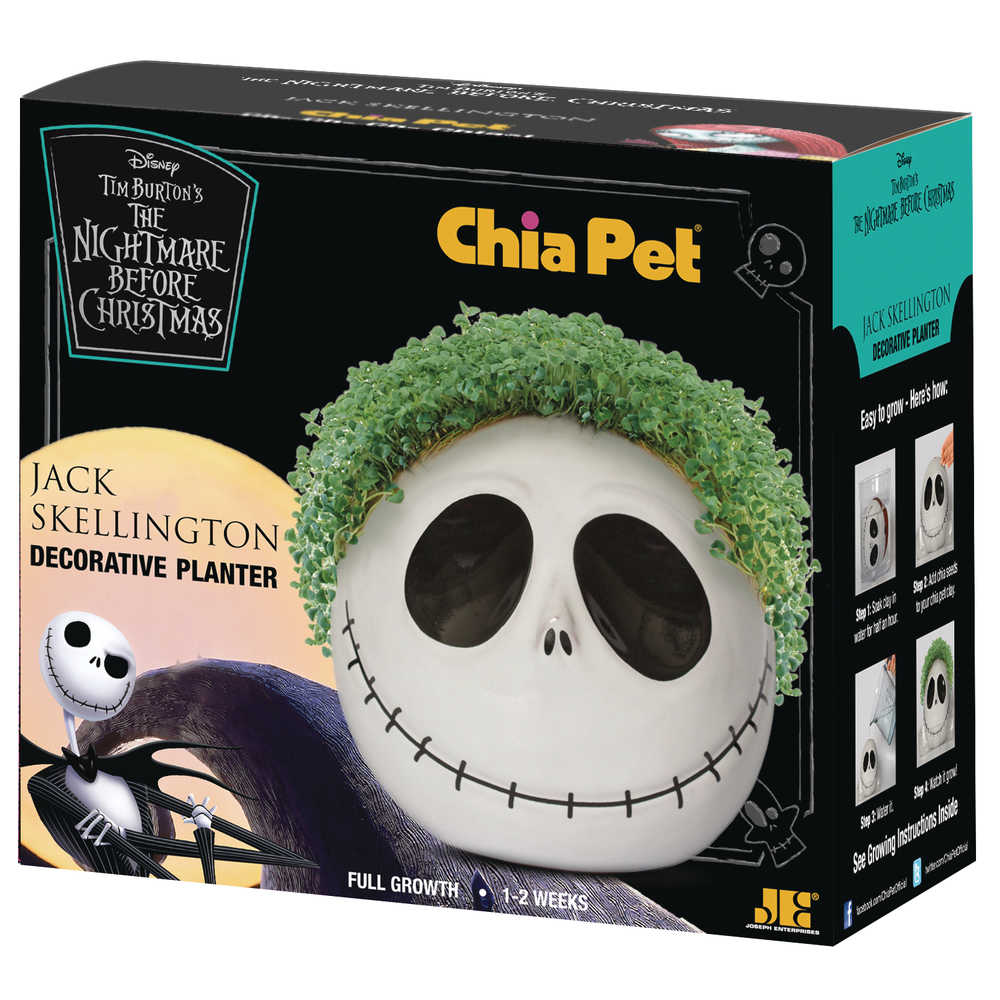 Chia Pet Nightmare Before Christmas Jack Skellington 