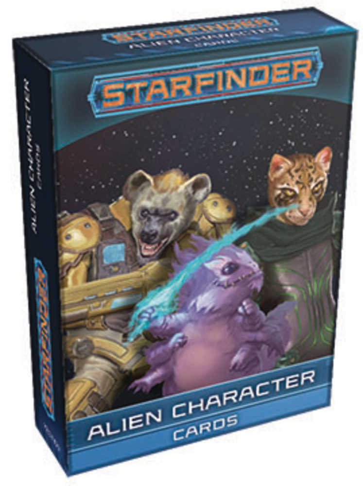 Starfinder Role Playing Game Alien Character Deck