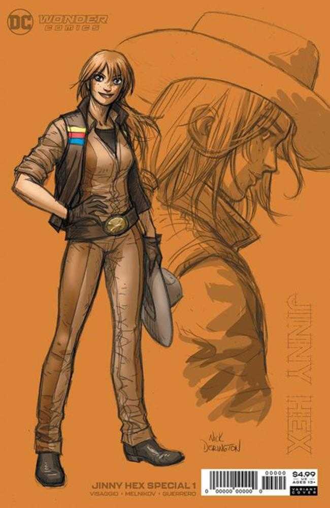 Jinny Hex Special #1 (One Shot) 1 in 25 Nick Derington Jinny Hex Card Stock Variant