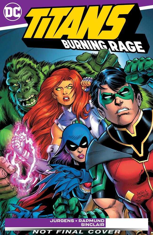 Titans Burning Rage TPB