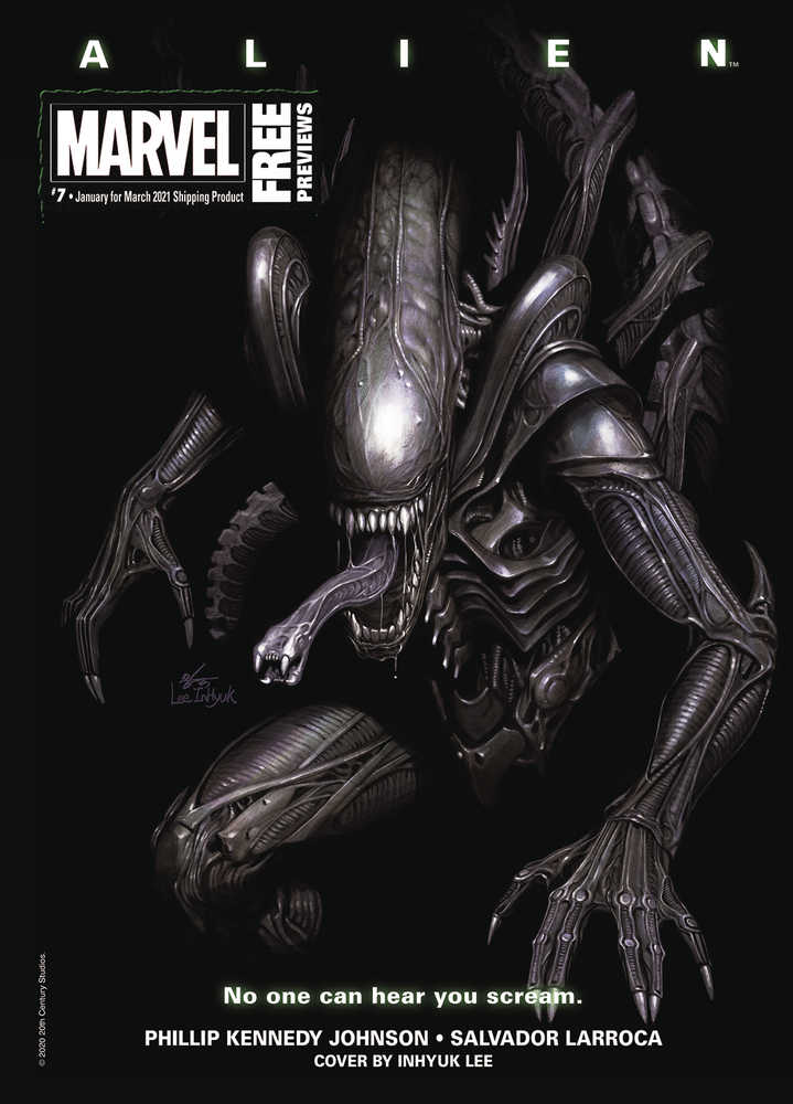 Marvel Previews Volume 05 #7 January 2021 Extras 