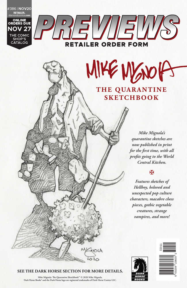 Previews #388 Jan 2021 Ret Ord Form Free Extras (Lim 1) (Net