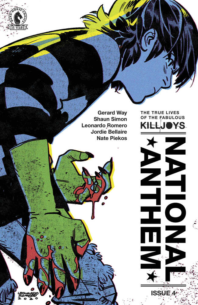 True Lives Fabulous Killjoys National Anthem #4 Cover A Romero