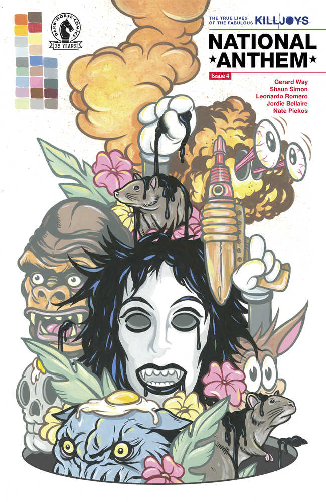 True Lives Fabulous Killjoys National Anthem #4 Cover C Seeley