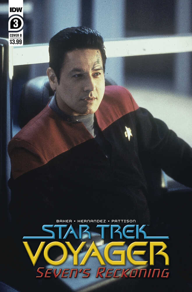 Star Trek Voyager Sevens Reckoning #3 (Of 4) Cover B Photo