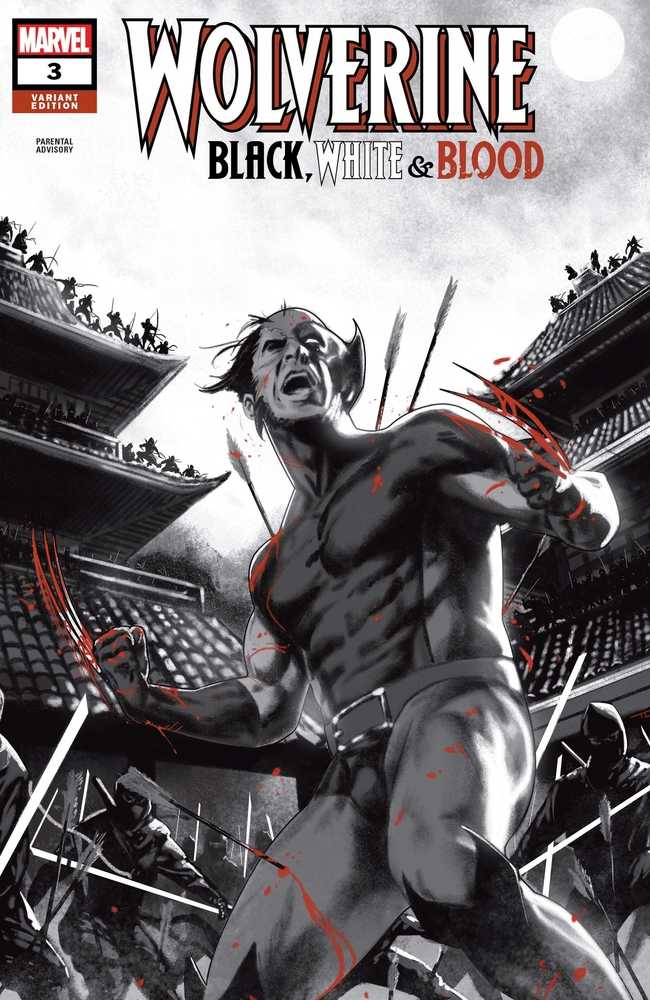 Wolverine Black White Blood #3 (Of 4) Clarke Variant