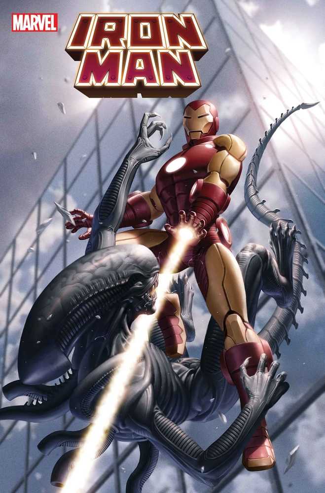 Iron Man #5 Yoon Marvel vs Alien Variant