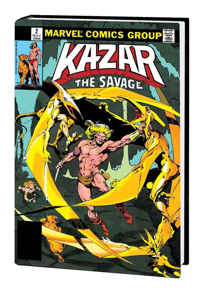 Ka Zar Savage Omnibus Hardcover Anderson Action Direct Market Variant