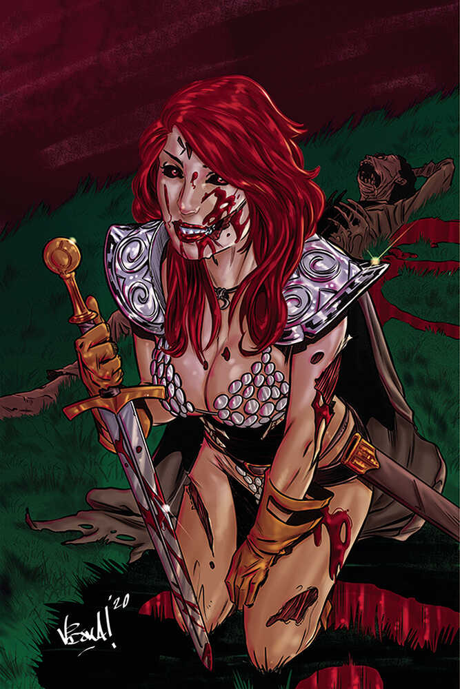 Red Sonja The Superpowers #1 20 Copy Federici Full Art Variant Edition