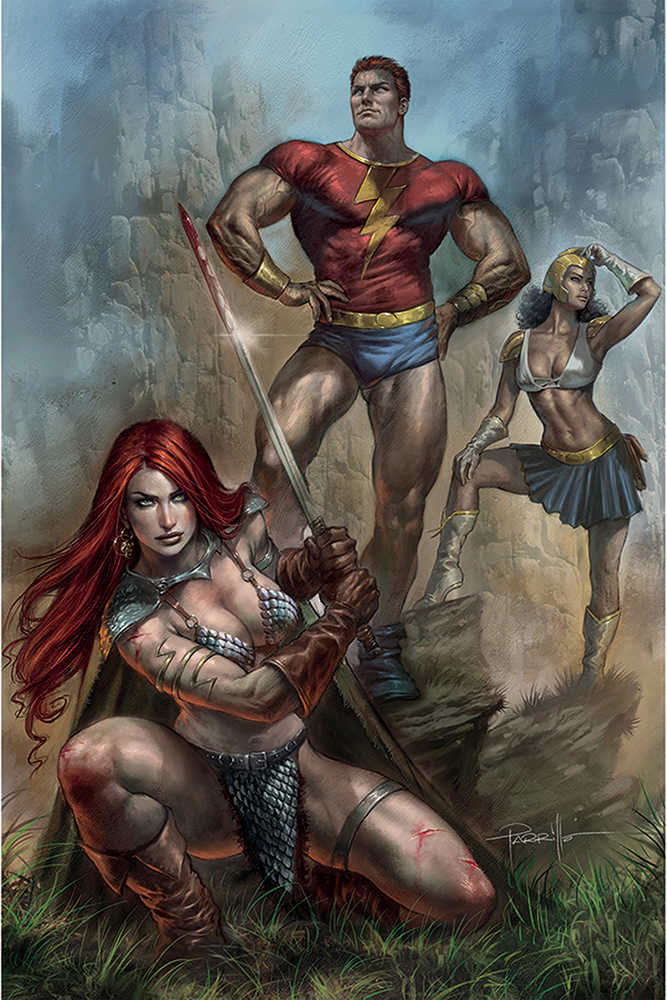 Red Sonja The Superpowers #1 Parrillo Cgc Cover 