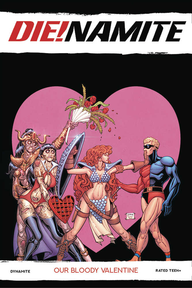 Die!Namite: Bloody Valentine One Shot Cover. C Robson