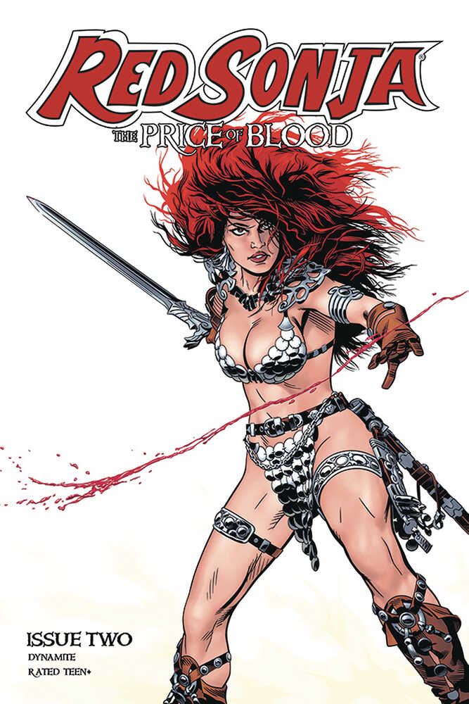 Red Sonja Price Of Blood #2 Cover B Golden