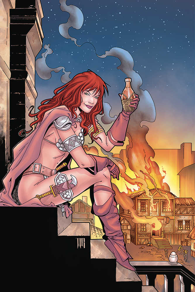 Red Sonja Price Of Blood #2 Geovani Limited Full Art Cover