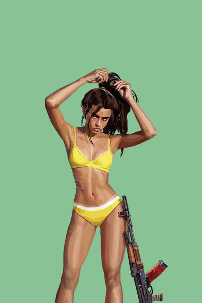 Gung Ho Sexy Beast #1 10 Copy Daniel Clarke Full Art Variant Edition (Mature)