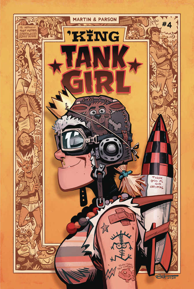 King Tank Girl #4 (Of 5) Cover A Parson
