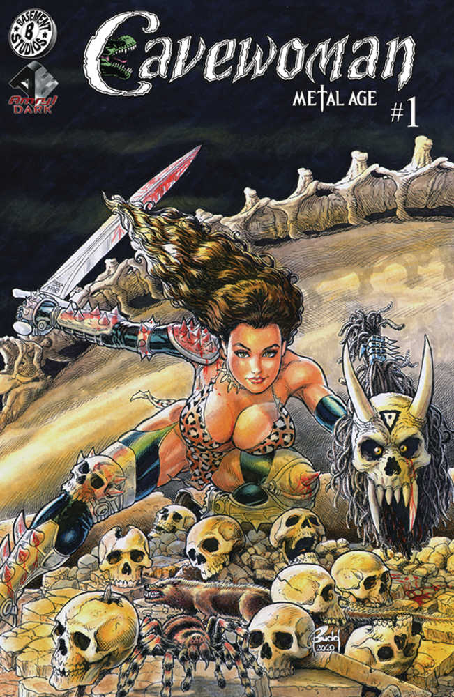 Cavewoman Metal Age #1 (Of 2) Cover E Budd Root  (Mature) 