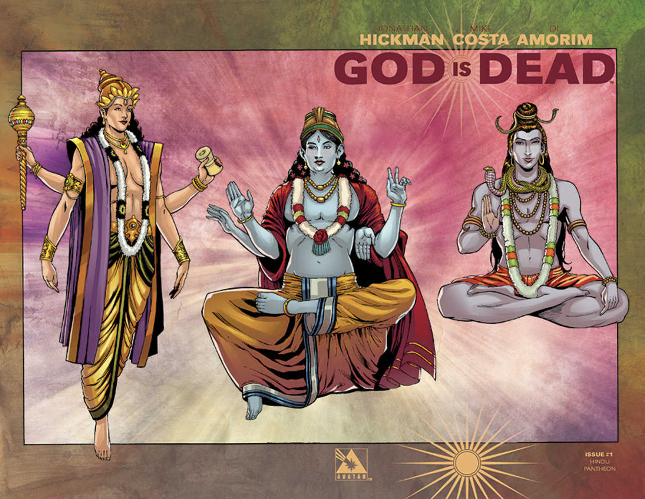 God Is Dead #1 Pantheon Wrap Variant (Mature) 