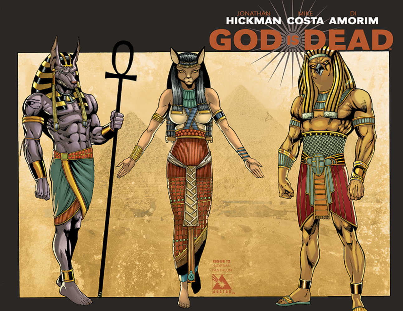 God Is Dead #2 Pantheon Wrap Variant (Mature) 