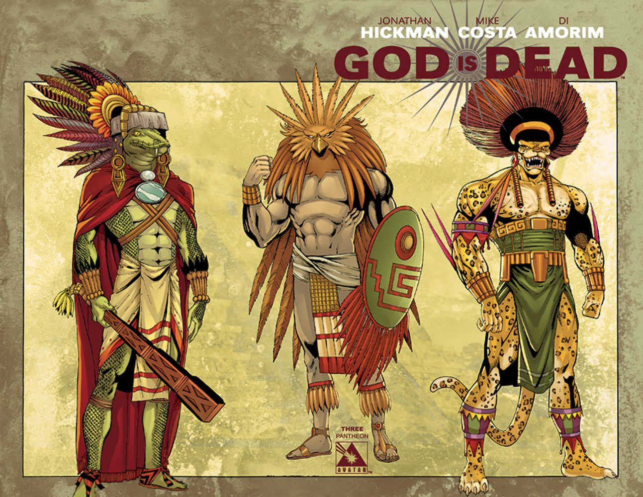 God Is Dead #3 Pantheon Wrap Variant (Mature) 