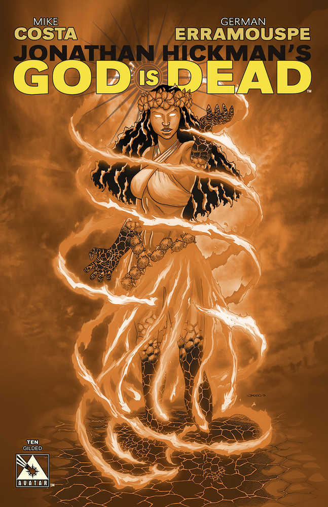 God Is Dead #10 Gilded Variant (Mature) 