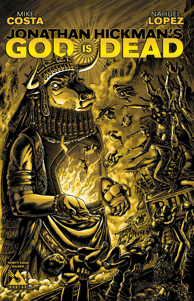 God Is Dead #34 Gilded Variant (Mature) 