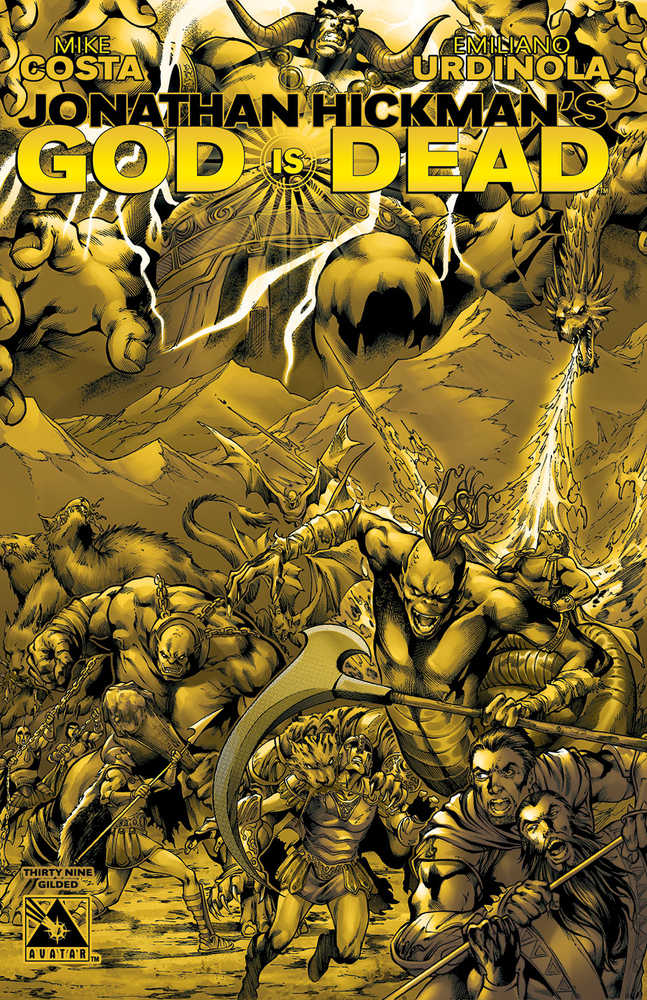 God Is Dead #39 Gilded Variant (Mature) 