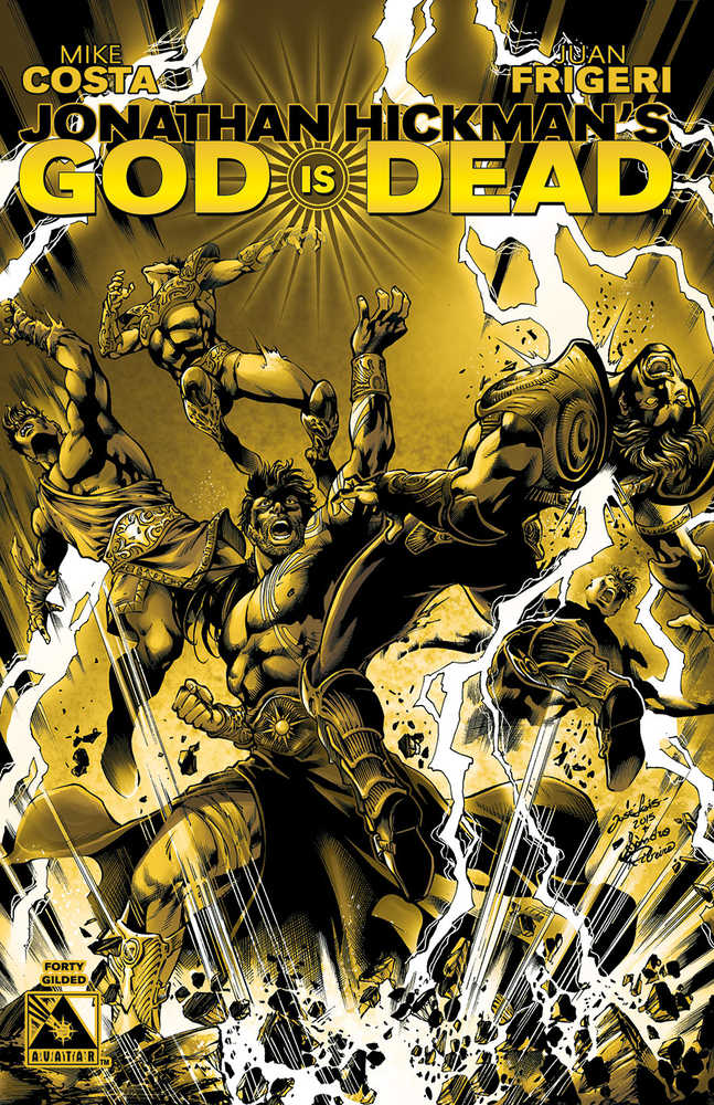 God Is Dead #40 Gilded Variant (Mature) 