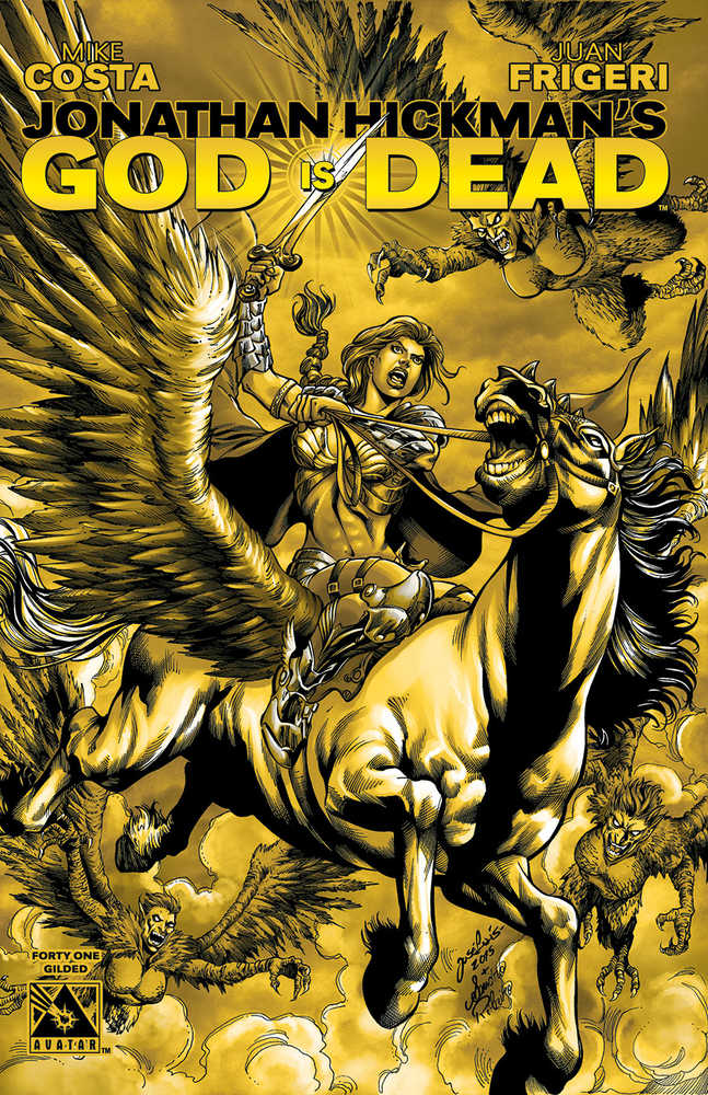 God Is Dead #41 Gilded Variant (Mature) 