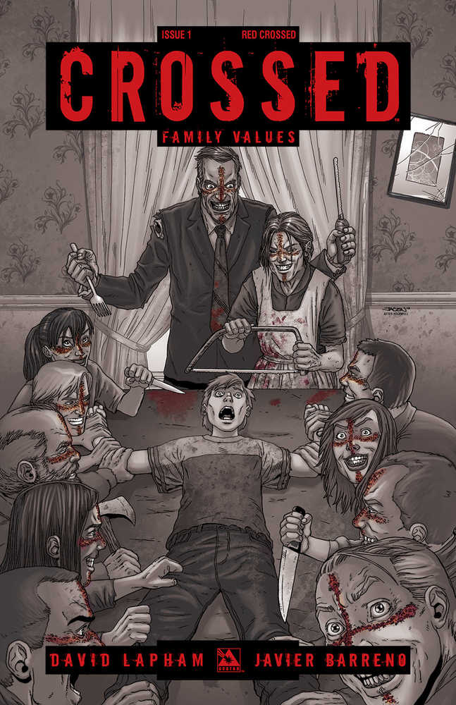 Crossed Family Values #1 Red Crossed Variant (Mature) 