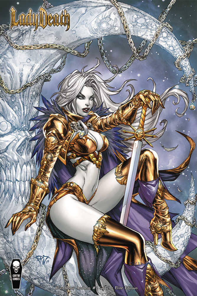 Lady Death Blasphemy Anthem #2 (Of 2) 10 Copy Pantalena Elit