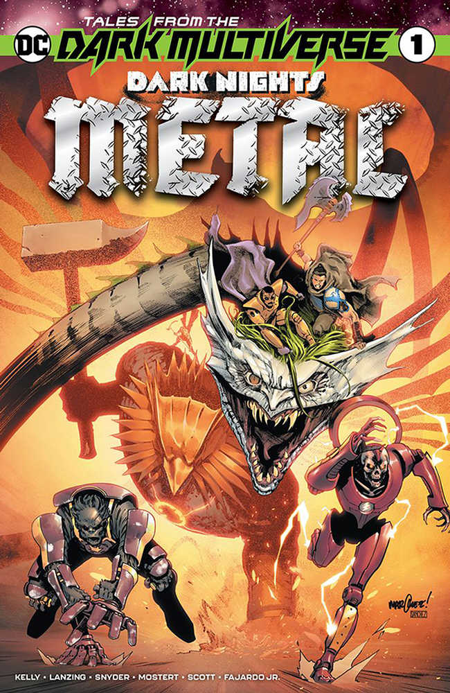 Df Tales From Dark Multiverse Metal #1 Snyder Signed 