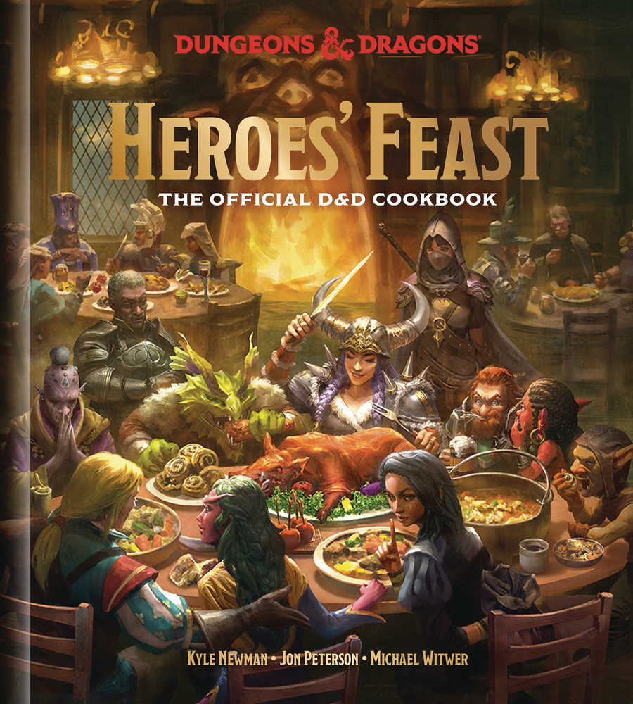 Heroes Feast Off Dungeons & Dragons  Cookbook Hardcover 