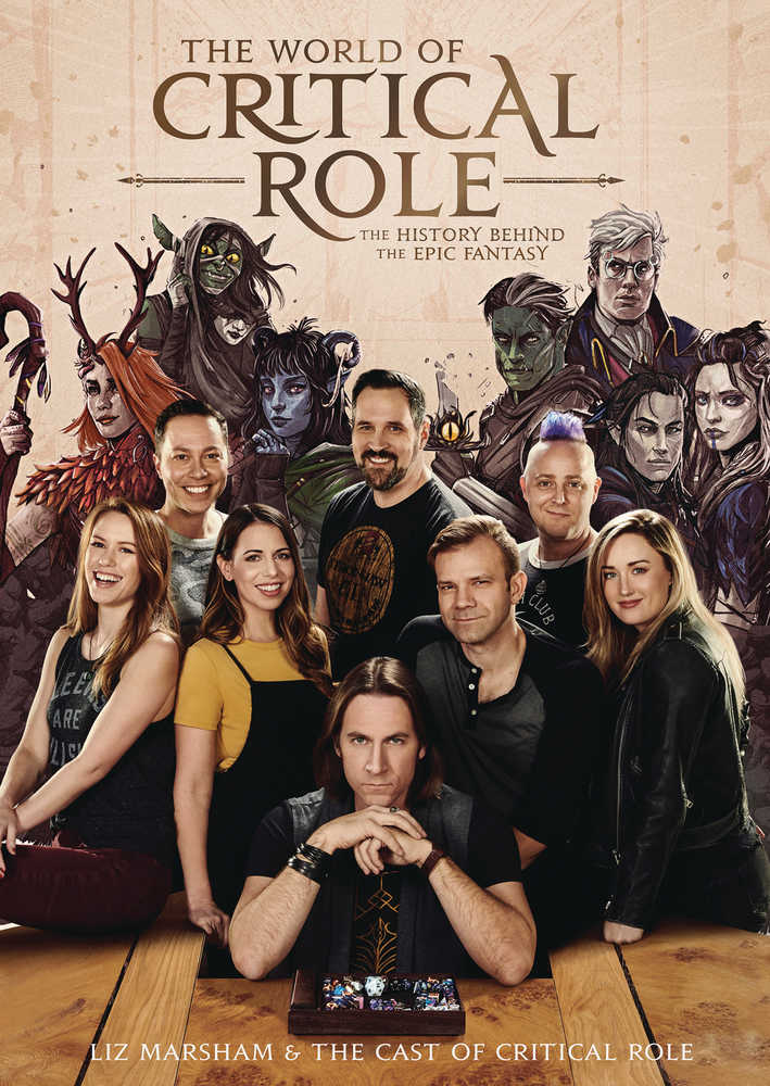 World Of Critical Role Hist Behind Epic Fantasy Hardcover 