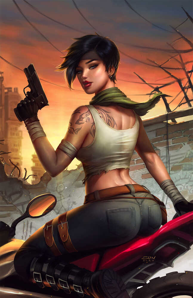 Courier Liberty & Death #1 (Of 3) Cover B Khamunaki