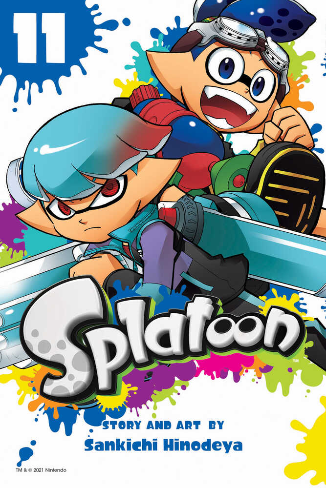 Splatoon Manga Graphic Novel Volume 11 