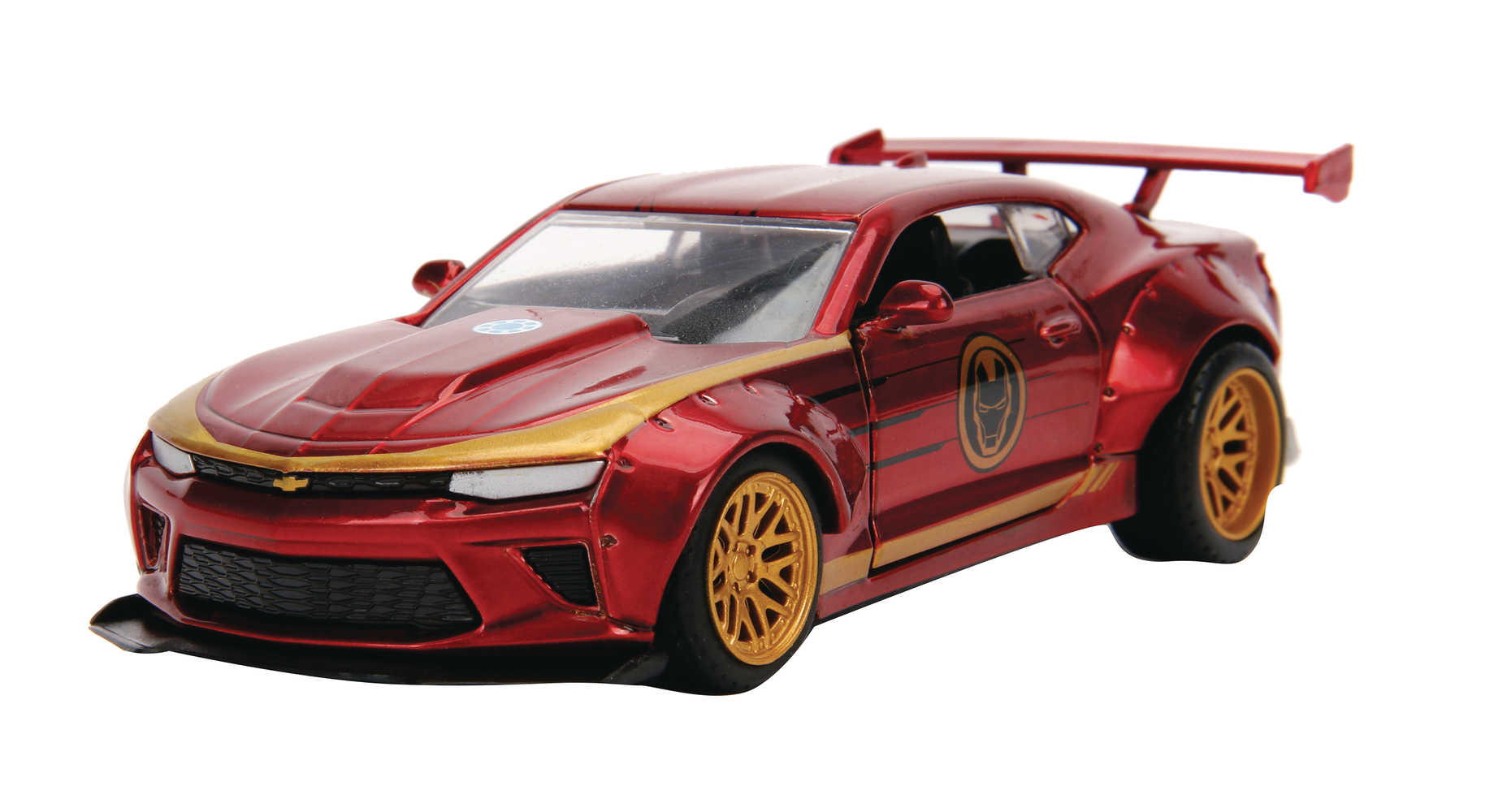 Marvel Iron Man 2016 Chevy Camaro Ss 1/32 Vehicle  