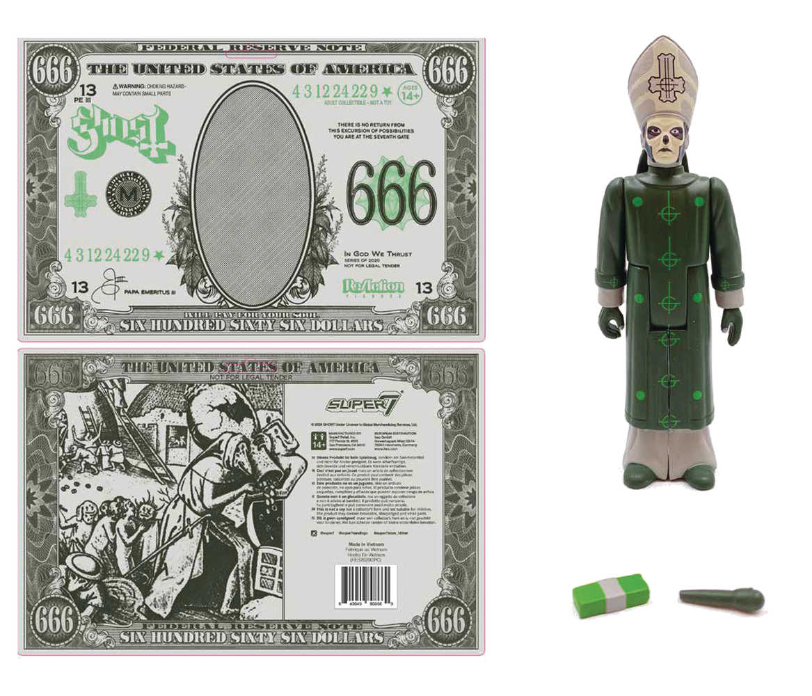 Ghost Mummy Dust Papa Emeritus Iiireaction Figure  
