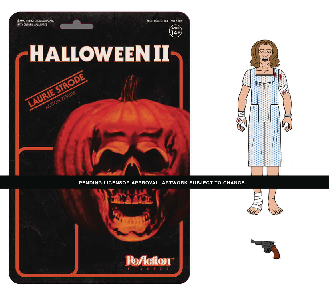 Halloween II Laurie Strode Reaction Figure  