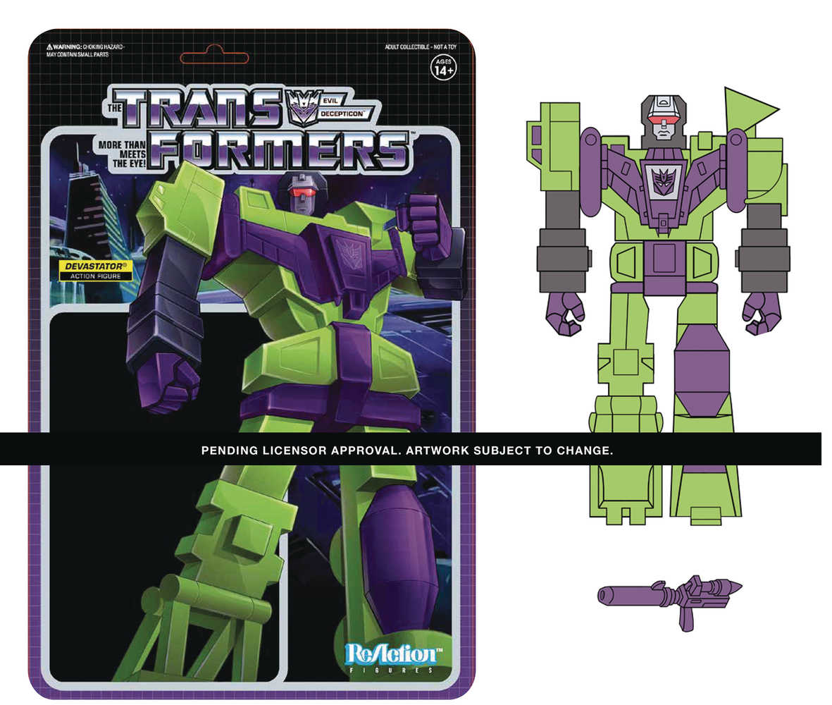 Transformers Devastator Large Scale Reaction Figure 