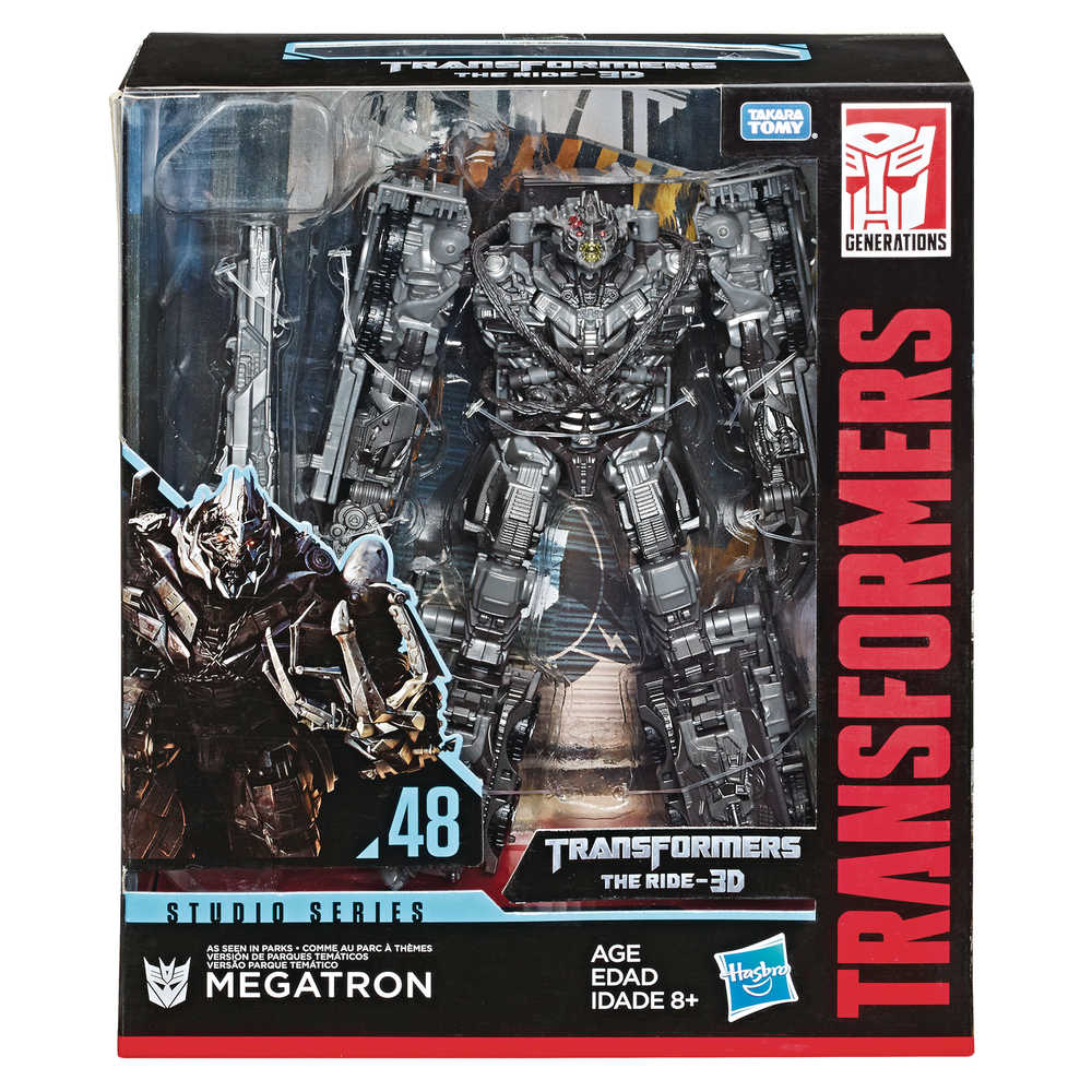 Transformers Studio Ser Ride Megatron Leader Action Figure Case  