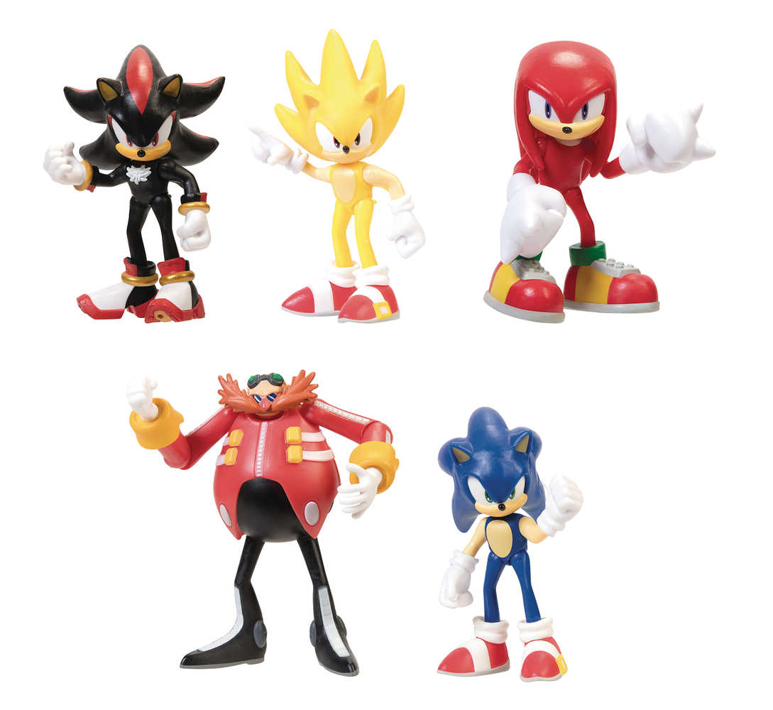 Sonic The Hedgehog 2 1/2 In Action Figure Wv2 Assortment  