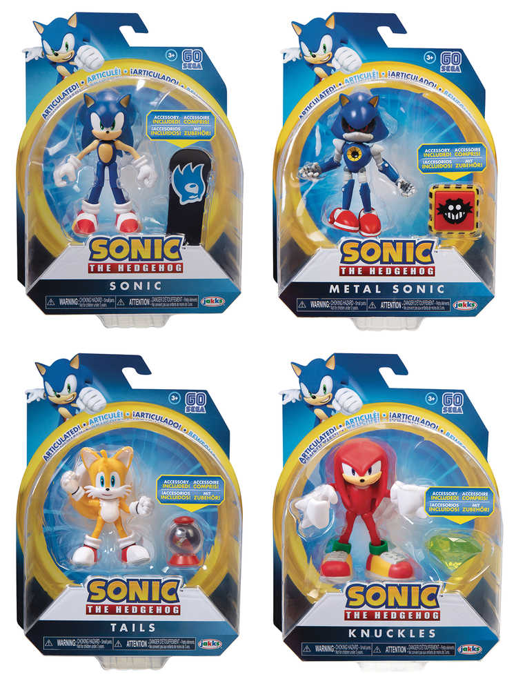 Sonic The Hedgehog 4 In Articulated Action Figure Wv2 Assortment  