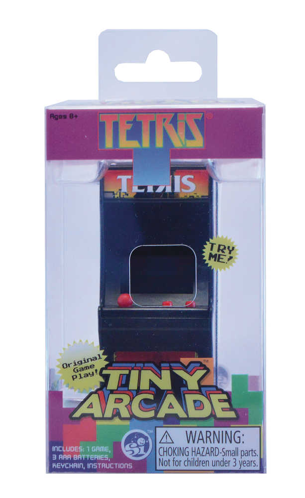 Tiny Arcade Tetris Game  