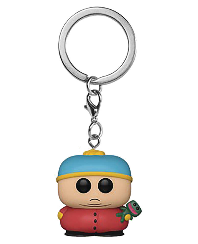 Pocket Pop South Park Cartman With Clyde Keychain 