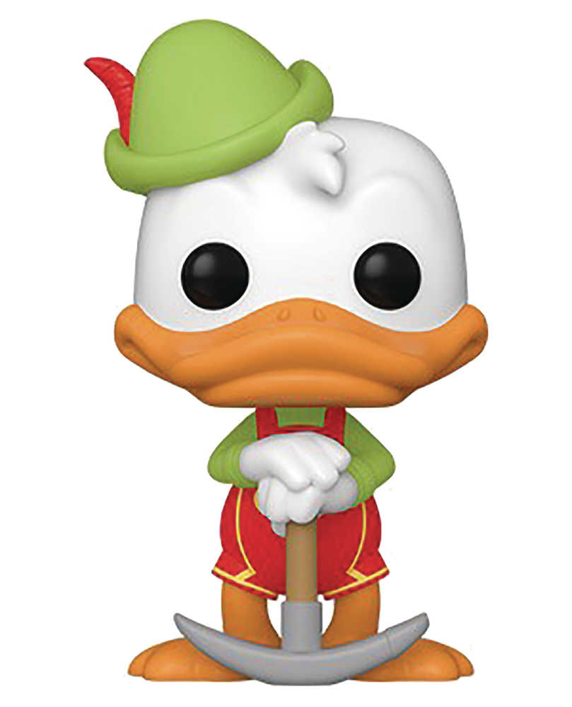 Pop Disney 65 Th Donald In Lederhosen Vinyl Figure 