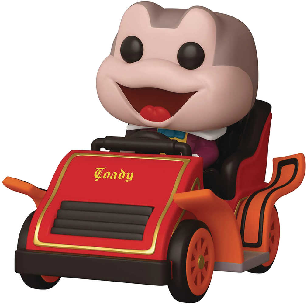 Pop Rides Disney 65 Th Mr Toad In Car Vinyl Figure 